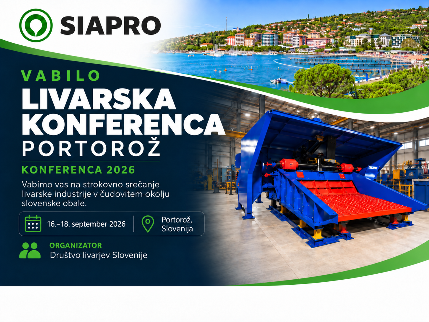 Vabljeni na Livarske dneve v Portorož!